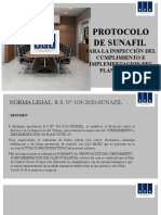 Protocolo de Sunafil para La Inspección Del Cumplimiento Plan Covid 19 - Rca Consultores