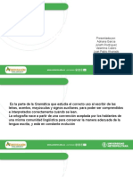 Reglas ortográficas y tipos de conectores