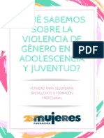 Violencia de Género en La Adolescencia