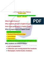 What English Essay Is? Why Students Get Fail in English Essay? How To Get Good Score in English Essay?