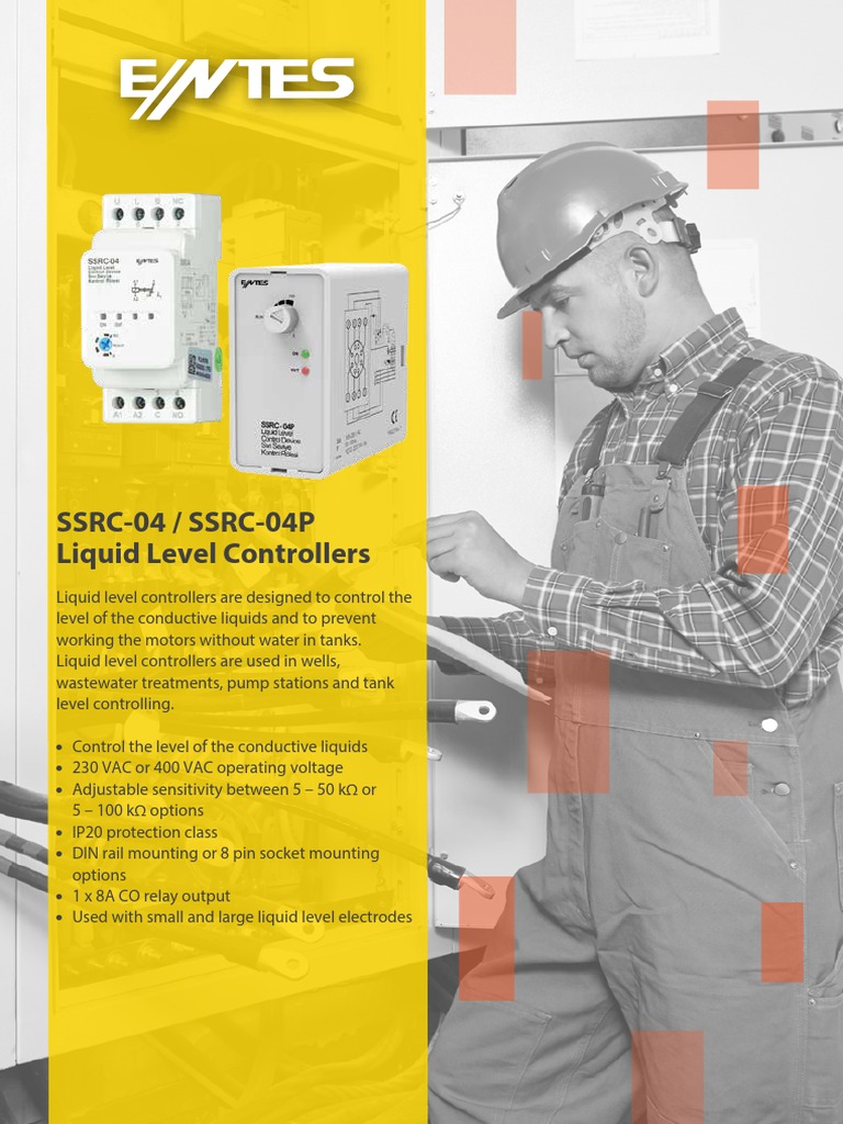 SSRC-04 Liquid Level Controller Overview | PDF | Electrical Connector ...