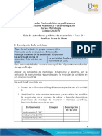 Guía de Actividades y Rúbrica de Evaluación - Fase 3 - Realizar Lluvia de Ideas