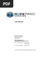 Movie Magic Scheduling 5 User Manual