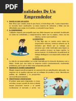 Actividad - Monica. Cualidades de Un Emprendedor