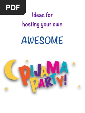 Pijama Party Host Booklet