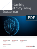 Perkins Coie LLP White Paper AML Regulation of Privacy Enablin