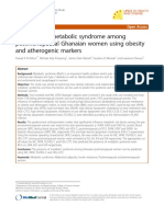 Prediction of metabolic syndrome among postmenopausal Ghanaian women using obesity and atherogenic markers-Arthur et al-2012.pdf