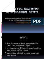 Bolsilibro para Estudiantes Sobre Como Estudiar y Aprender 2003 Fundacion