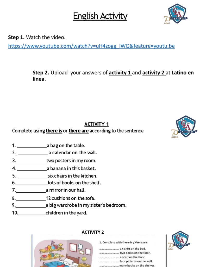 English Activity-Editado Oficial | PDF | Home & Garden