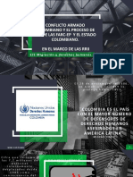 Conflicto Armado Colombiano y El Proceso de Paz