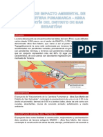 Estudio de Impacto Ambiental de La Carretera Pumamarca