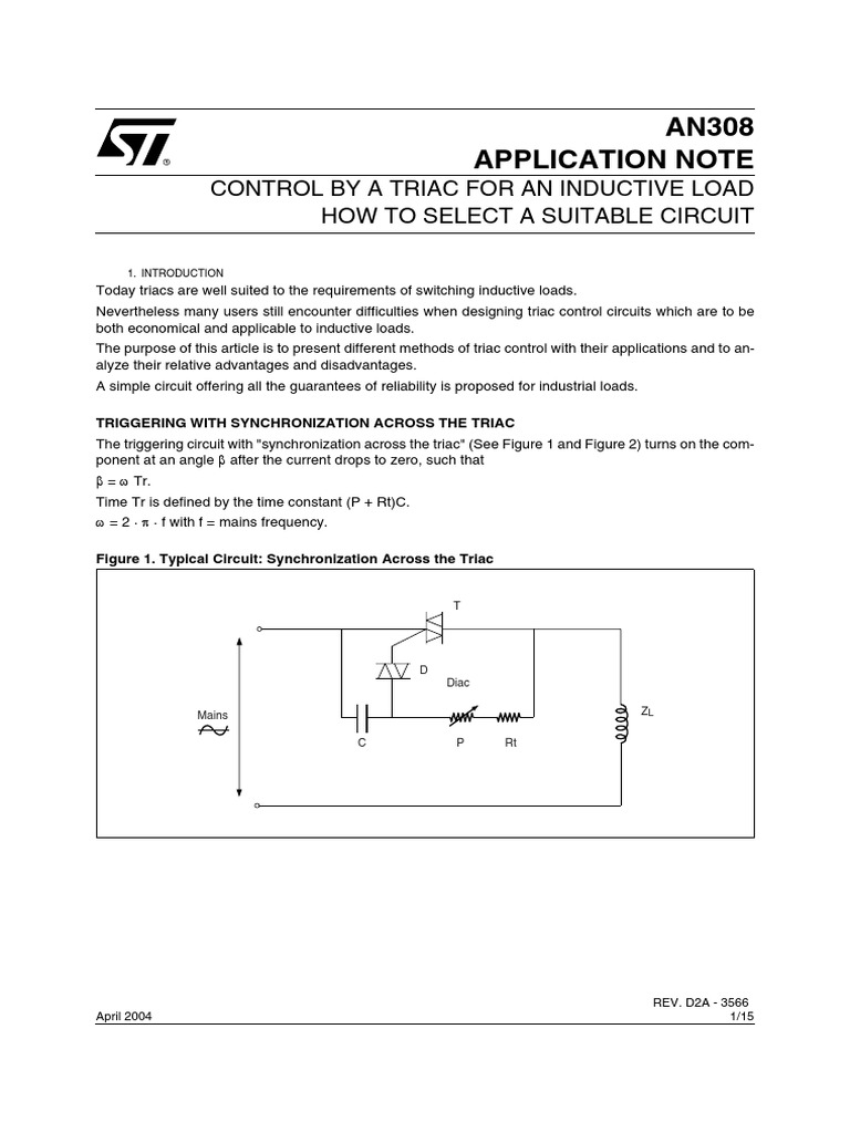 SCR Triac Teoria | PDF | Transformer | Electrical Network