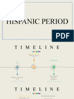 Pre Hispanic and Hispanic Pe