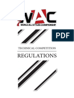ENG - Technical Competition Regulations - WAC - V - 2018