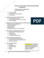 Interferencias en El Hemograma Electrónico