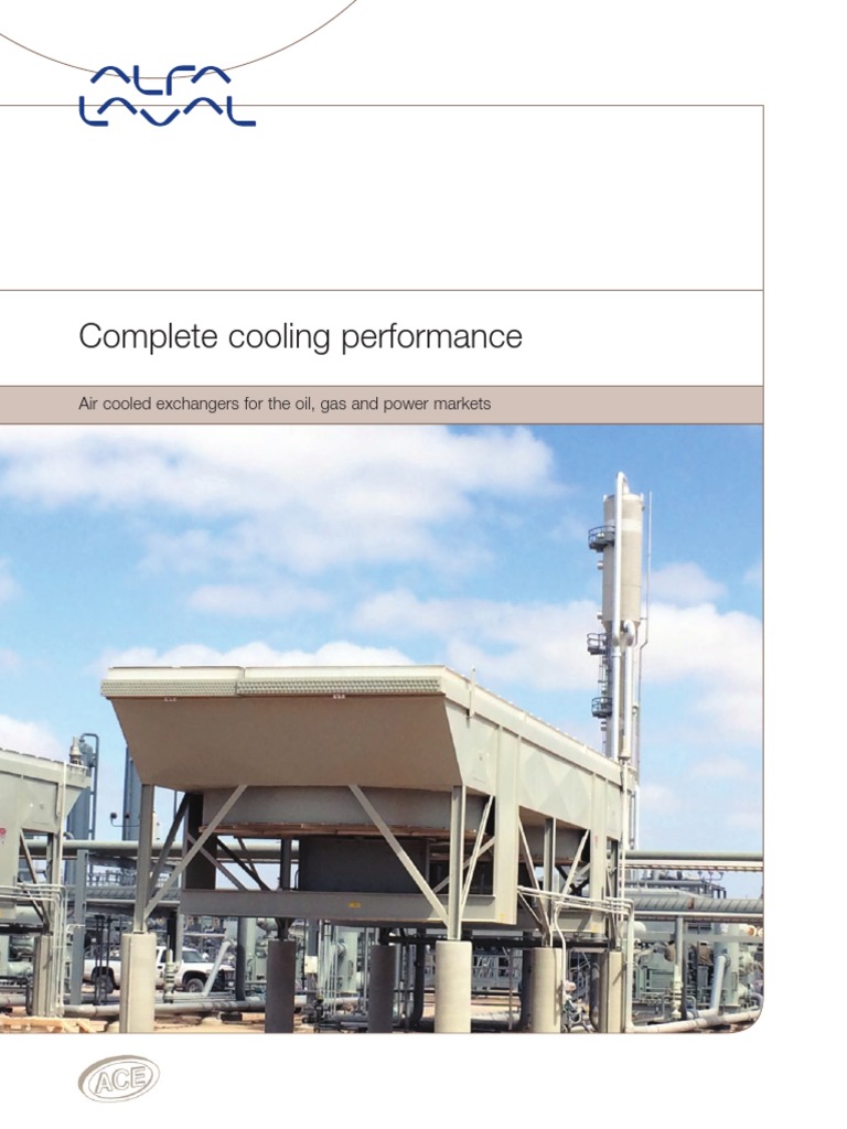 Complete Cooling Performance Air Cooled Exchangers For The Oil, Gas