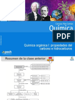 Clase 19 Química Orgánica I Propiedades Del Carbono e Hidrocarburos