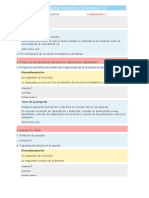 Gestión capital humano cuestionario capacitación