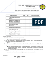 Module 3B Rapid Assessment Tool