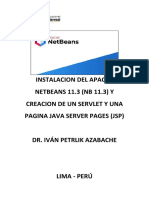 Guia de Laboratorio de Instalacion Del Apache Netbeans y Creacion de Un Servlet y JSP - 02