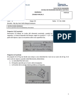 2020 2 EXAMEN PARCIAL 2 de Dinámica PFA - B2