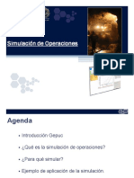 Diapositivas, Simulacion en Operaciones Mina PDF