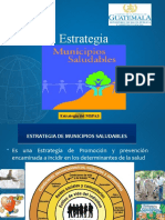 PRESENTACION ESTRATEGIA DE MUNICIPIOS SALUDABLES 04 de octubre