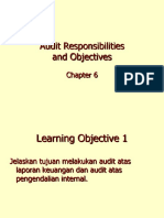 Audit Responsibilities and Objectives Chapter 6