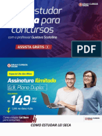 Como Estudar Lei Seca para Concursos - Gustavo Scatolino PDF