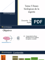 Bases biológicas de la ingesta y saciedad