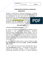 Contrato Agnor Inmobiliaria 180 Dias Sin Valor PDF