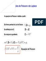 Equações de Poisson e deLaplace