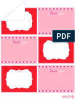 Note Cards Printable