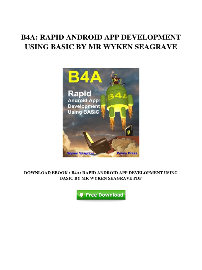 B4A: Quick Guide to Android App Development | PDF | Application ...