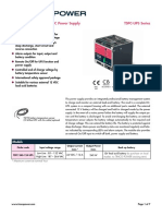 UPS Uninterruptable AC/DC Power Supply TSPC-UPS Series: Models