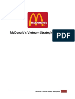 MC Donalds Vietnam Strategic Analysis