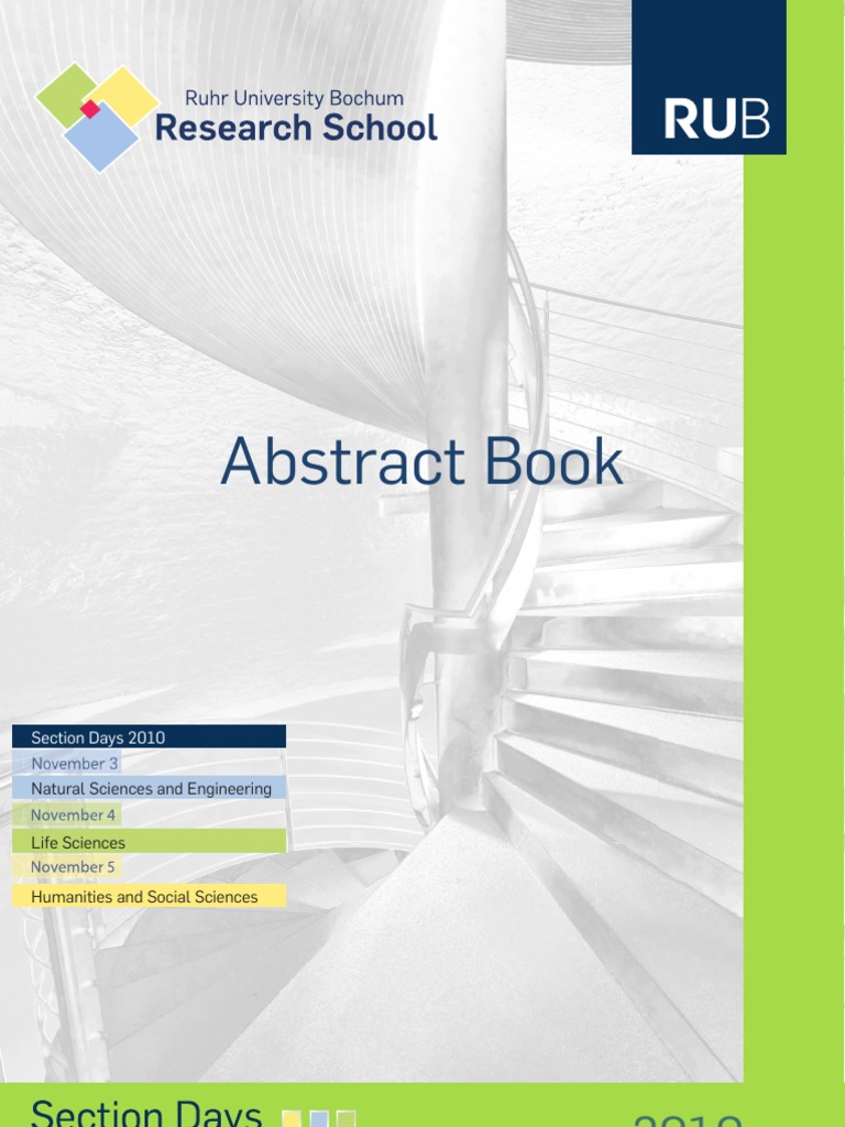 Abstract Book Section Days 2010 | PDF | Multi Core Processor | Catalysis
