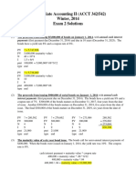 Intermediate Accounting II (ACCT 342/542) Winter, 2014 Exam 2 Solutions