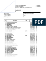 Format Excel Import Nilai Rapor IPA Kelas 4