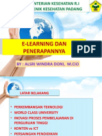 E-Learning dan Penerapannya di Politeknik Kesehatan Padang