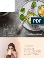 Ebook Top 8 Receitas de Cafe Da Manha Saudavel