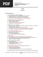 Department of Accountancy: Page - 1