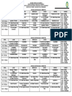 Horarios Generales Contabilidad