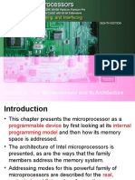 Chapter 2: The Microprocessor and Its Architecture