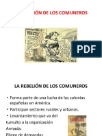 La Rebelión de Los Comuneros - Diapositivas