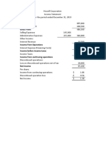 Class Example Solution - The Income Statement