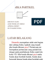 Dinamika Partikel dan Hukum Gerak Newton