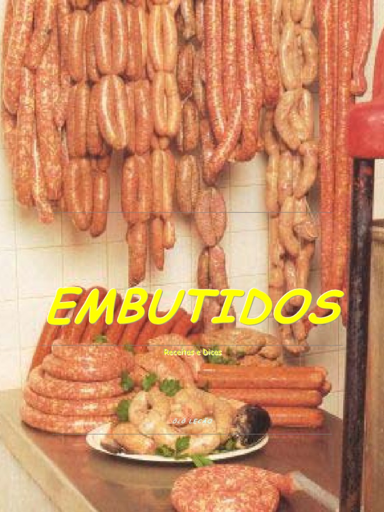 Embutidos | PDF | Gastronomia, comida e vinho