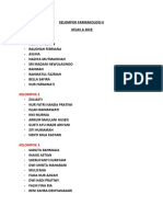 Kelompok Farmakologi Ii Kelas A 2019