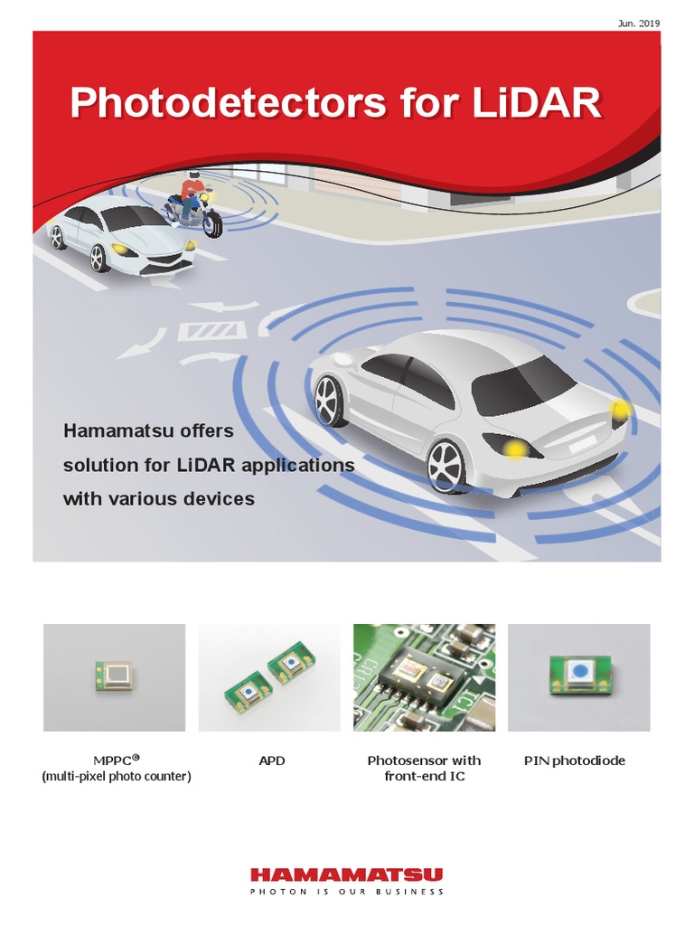 Photodetectors For Lidar Hamamatsu Offers Solution For Lidar